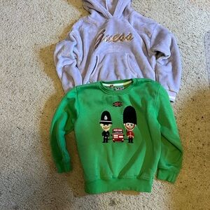 Girls sweatshirts size 7/8